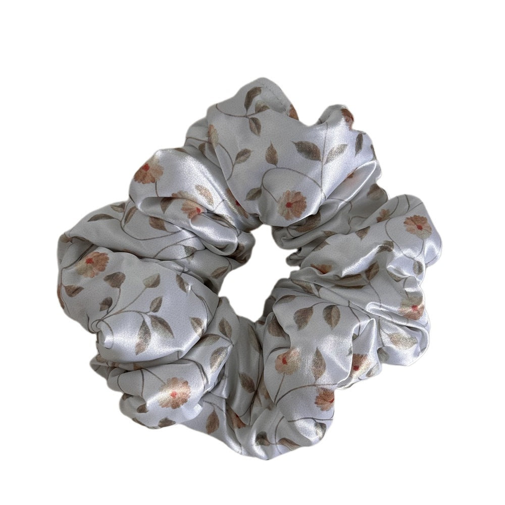 Floral Pillow Hair Ring High Elasticity