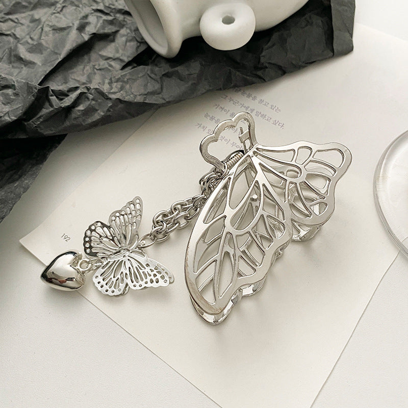 Women's Fashion Three-dimensional Butterfly Pendant Hair Clip