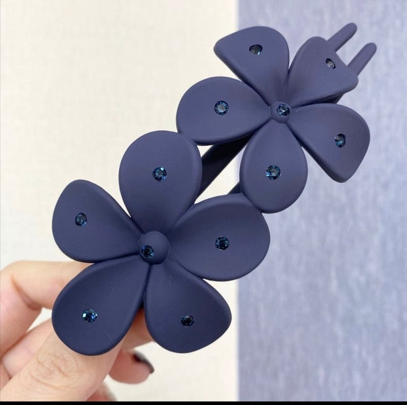 Best Women's Temperament Fashion Rhinestone Back Of The Head Hair Clip