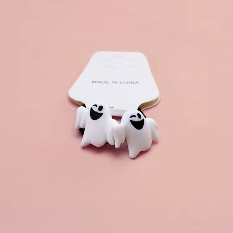 Cute Halloween Pumpkin Ghost Children's Hair Ring