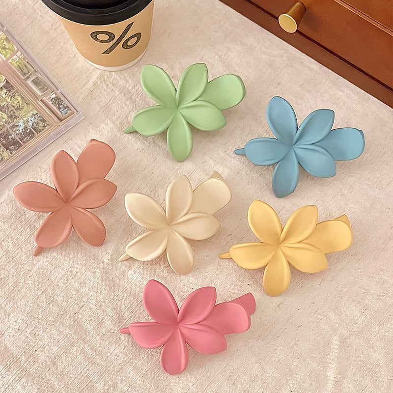 Best Flower Duckbilled Hair Clip Female Temperament Updo