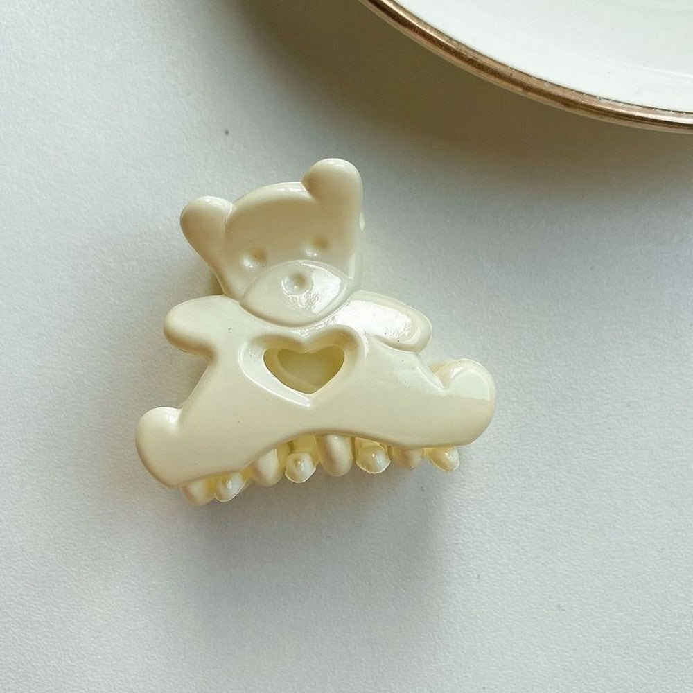 New Retro Love Bear Hair Clip Accessories
