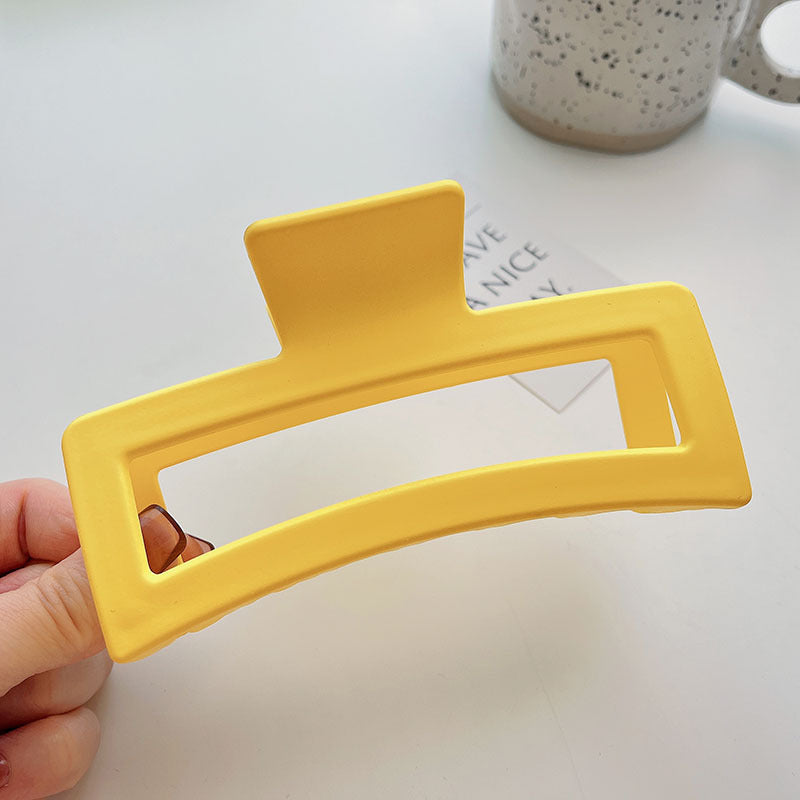 Volume Large Size Color Shark Clip Thick Hair Grip