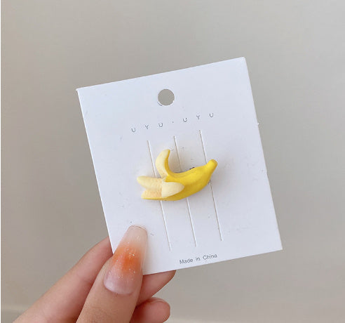 Internet Celebrity Food Barrettes Women's Side Hair Clip Barrettes