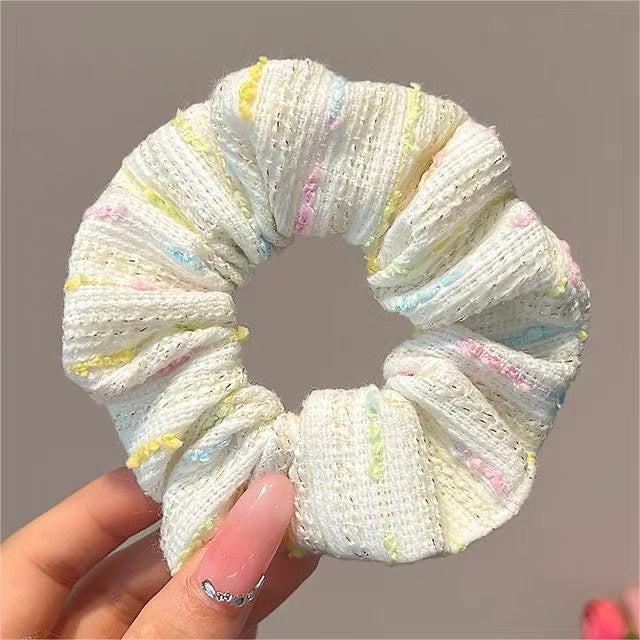 Summer Super Fairy Sweet Lace Large Intestine Hair Ring