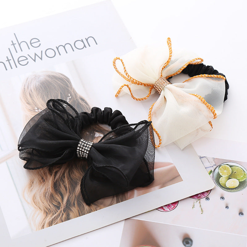 Women's Organza High-grade Temperament Hair Ring