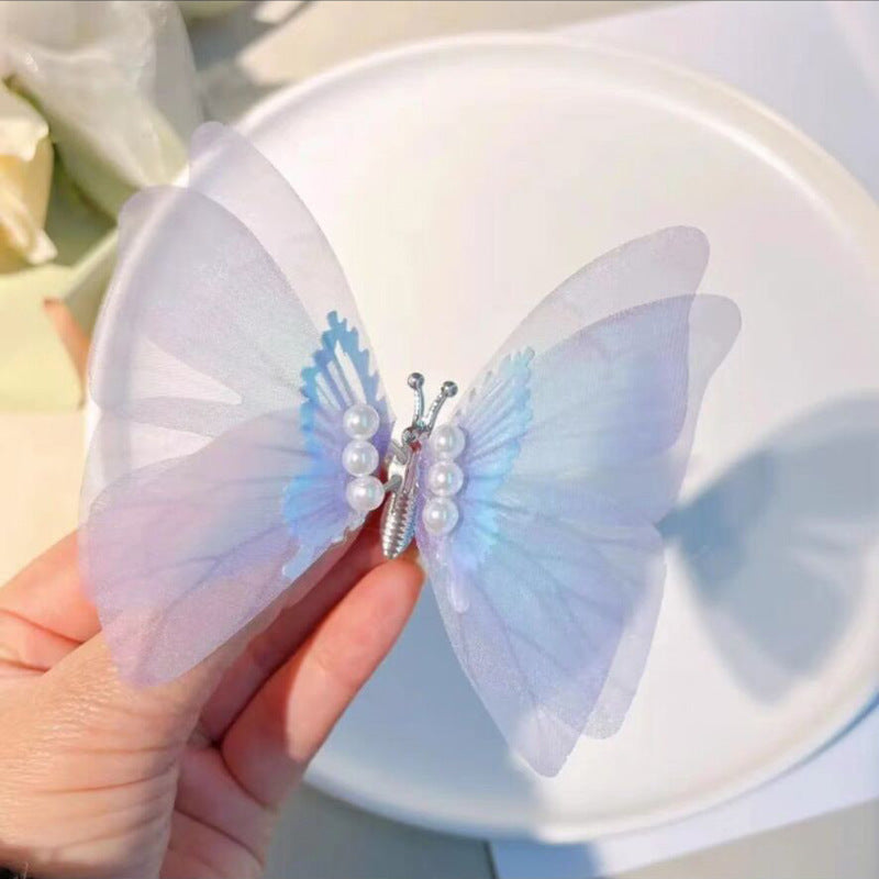 Children's Fashion Simple Butterfly Barrettes