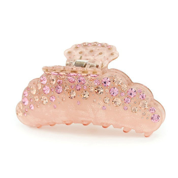Women's Diamond Shark Clip Large Hair Clip