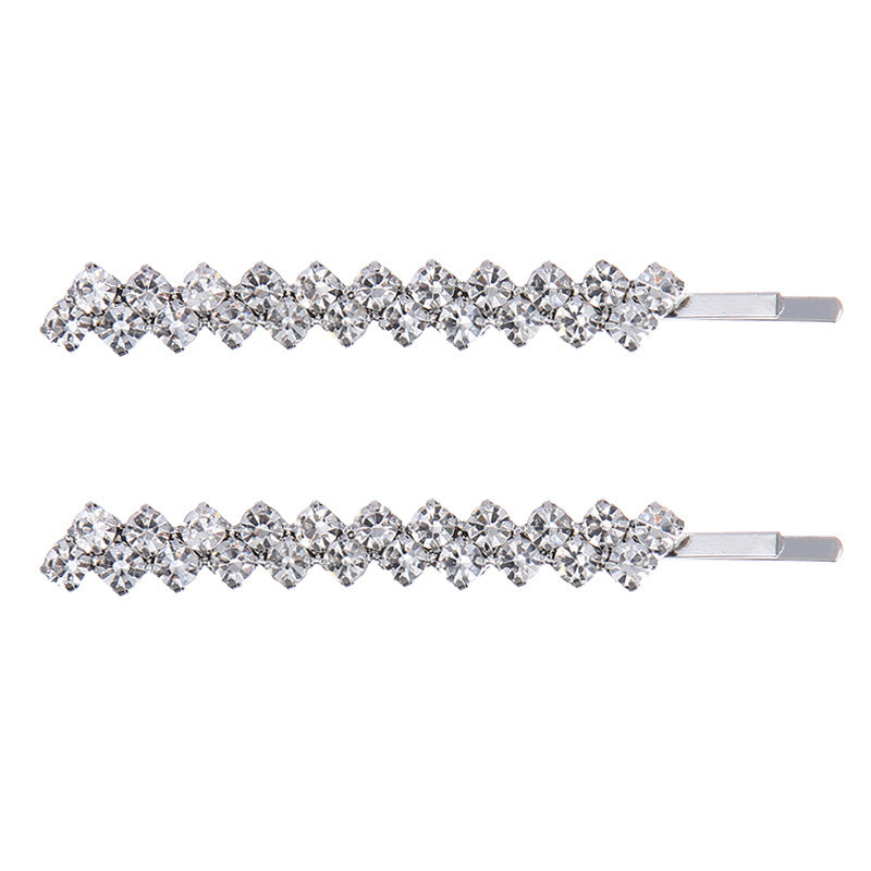 Best Diamond Claw Chain Hair Clip Bar Shaped Clip Wedding Hairware