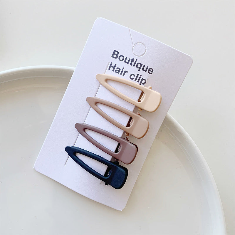 Milk Tea Hair Clip Coffee Color Bb