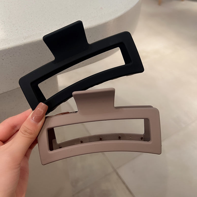 Square Super Large Hair Clip Female Claw