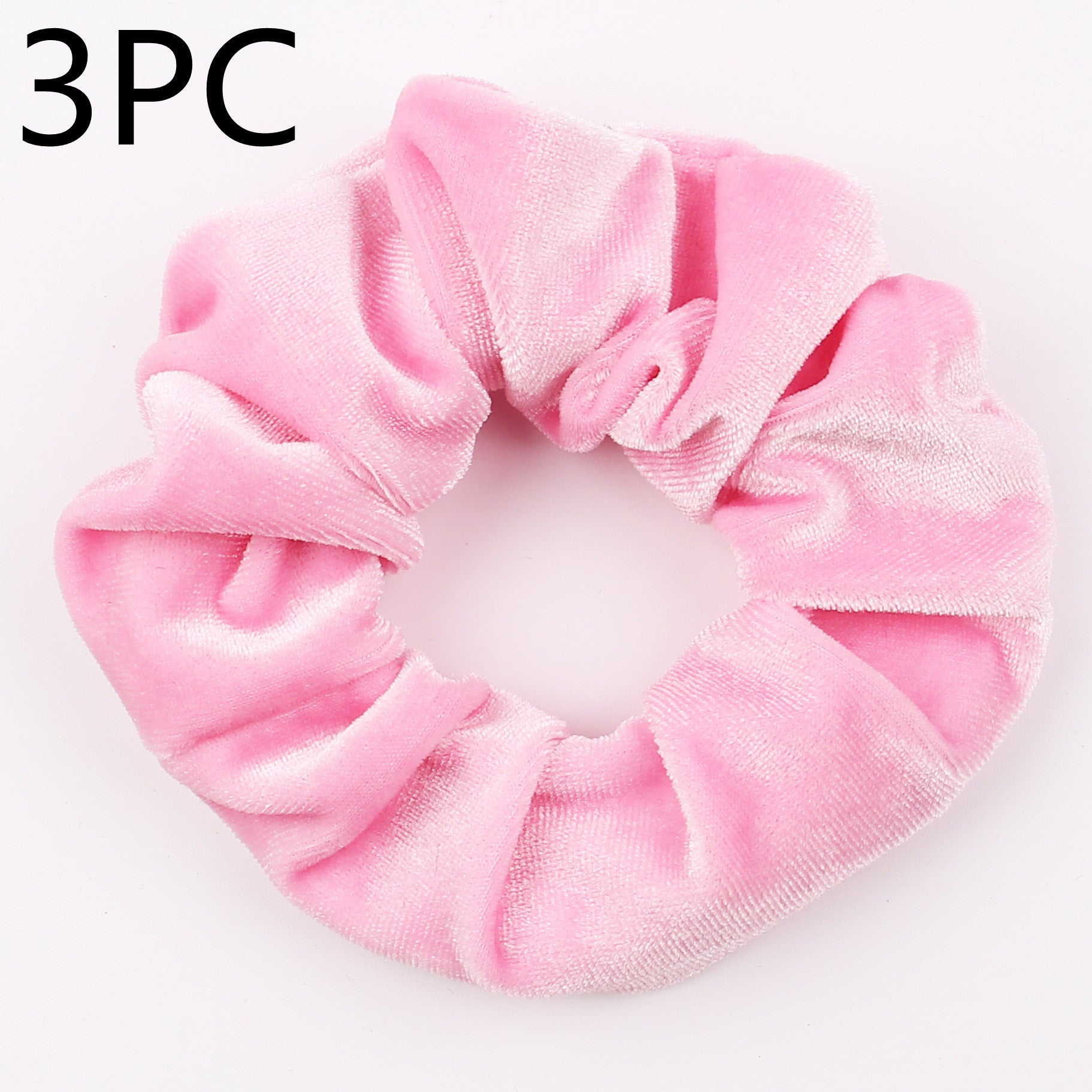 Fashion New Velvet Tencel Pocket wallet Hair Scrunchies Retro Zipper Large Intestine Elastic Hair Band
