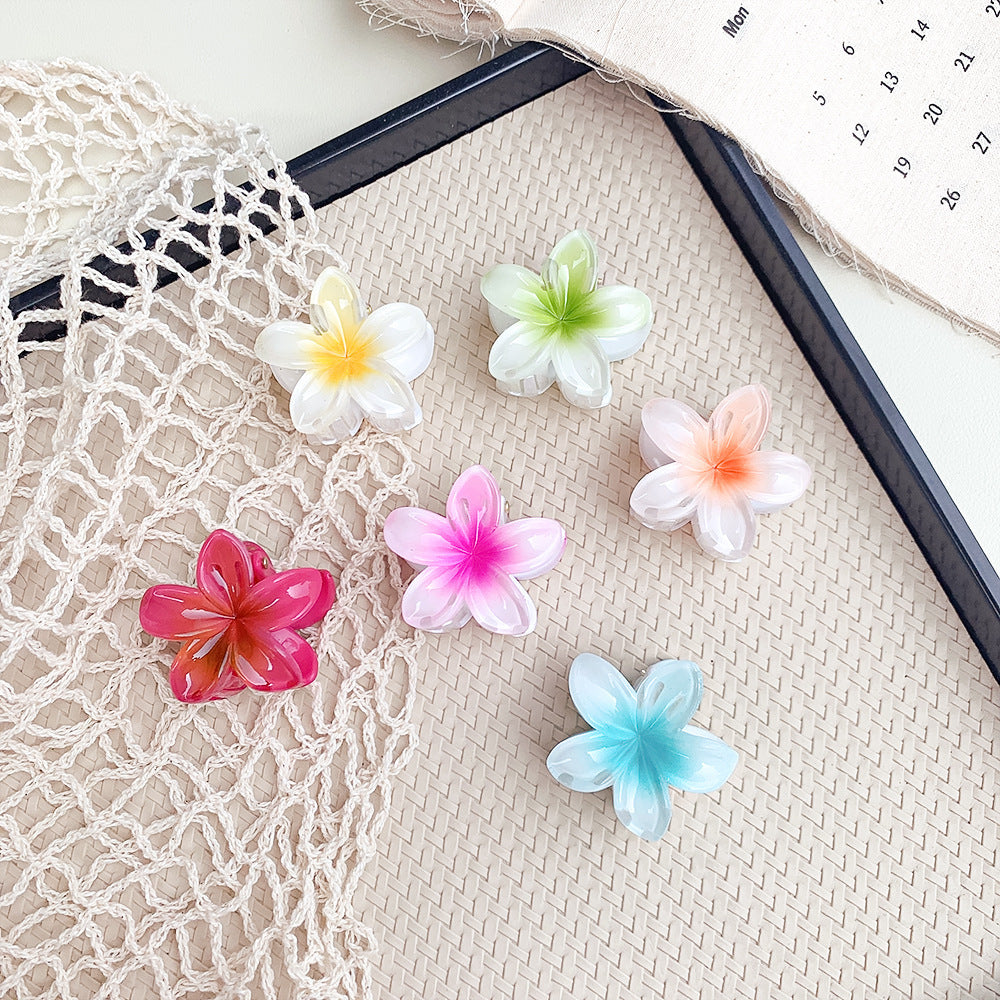Sweet Girl Plumeria Rubra Barrettes