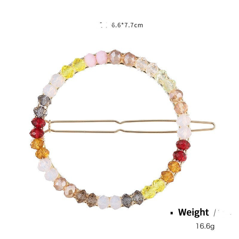 Best European And American Colorful Summer Barrettes Women