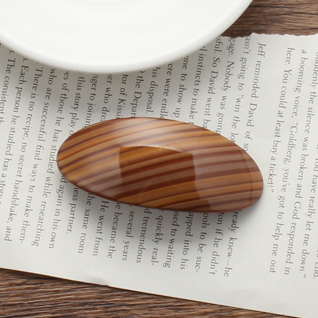 Oval Clip Half Hair Accessories Female