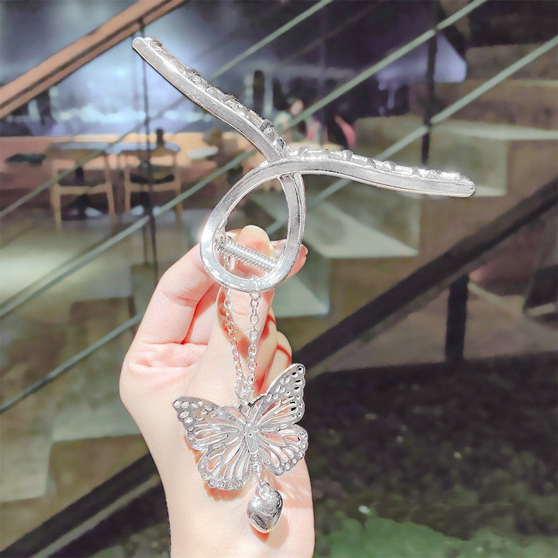 Women's Fashion Three-dimensional Butterfly Pendant Hair Clip