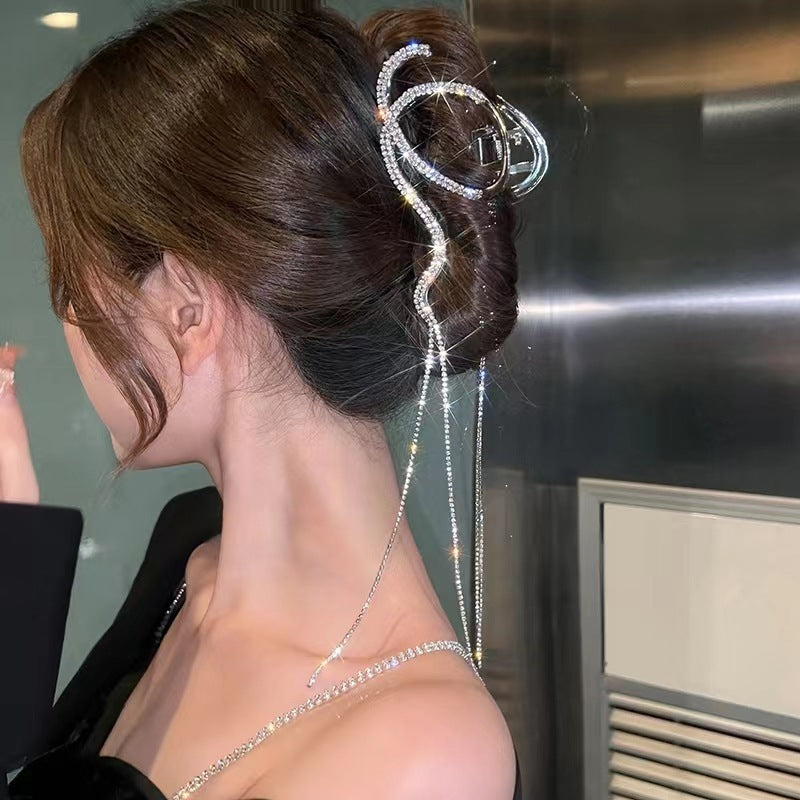 Best Diamond Tassel Grip Clip Advanced Sense Hair