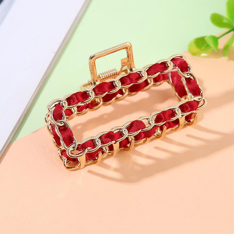 Winding Gripping Geometric Fashion Women's Coiled Shark Hair Clip