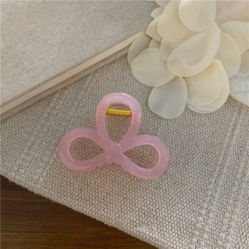 New Large Geometric Shark Clip Barrettes