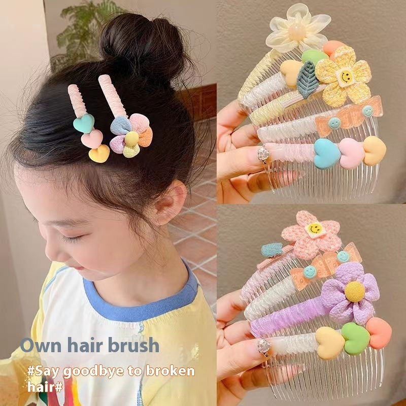 Children's Bangs Hair Comb Internet Celebrity Back Head Barrettes