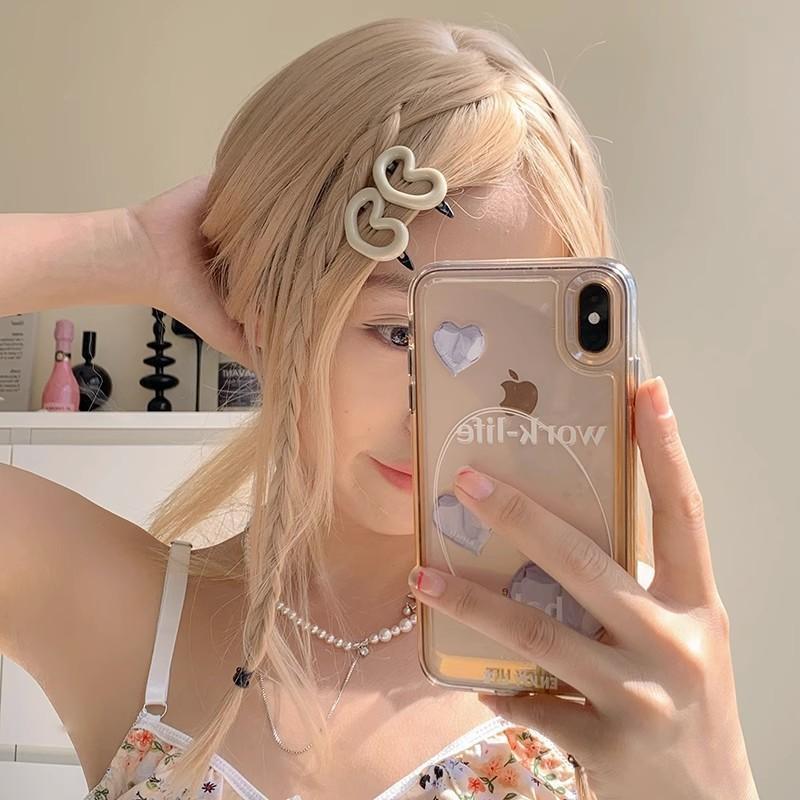 Heart Earrings For Girls Barrettes Cute And Sweet