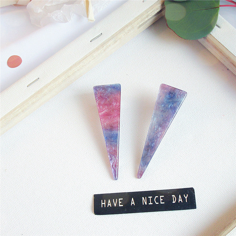 Korean Girl's Headwear All-match Simple Clip Hair Accessories
