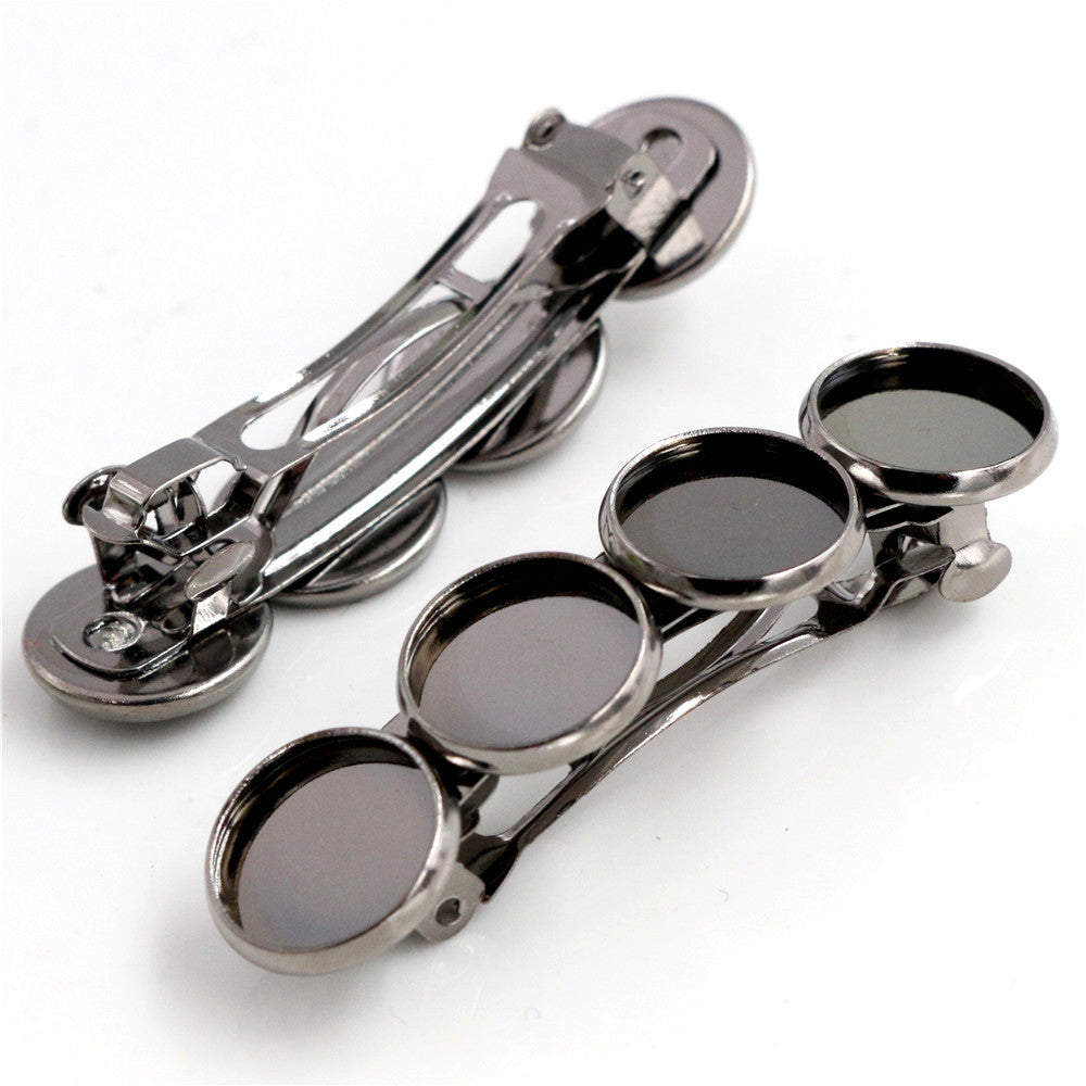 12mm Inner Diameter Barrettes Automatic Spring Clip