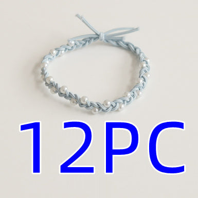 Hair Ring Handmade Pearl Bowknot Headband