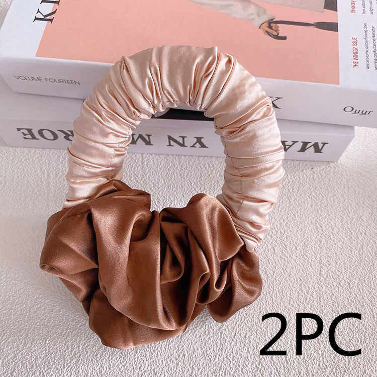 New Lazy Cloth No Heat Hair Ring Sponge Curler Big Wave