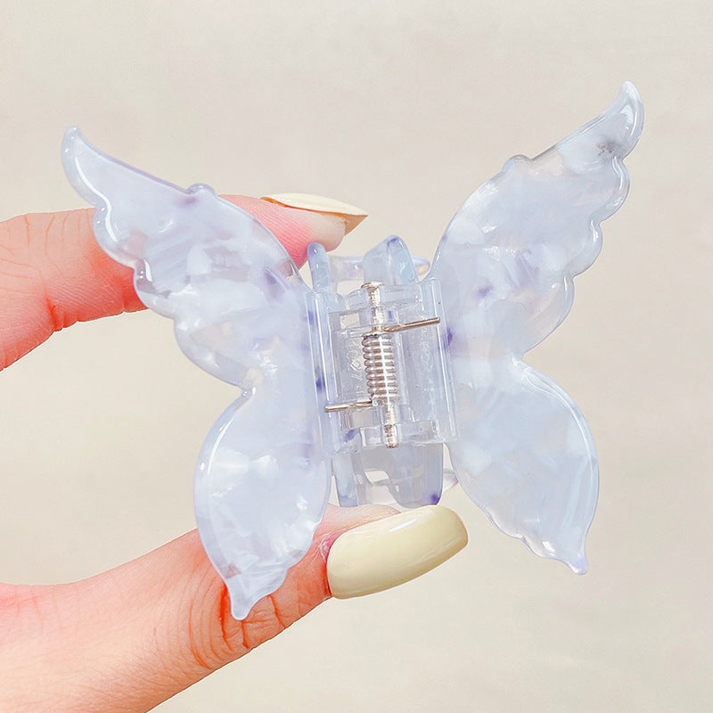 Acetic Acid Board Marble Pattern Hair Clip