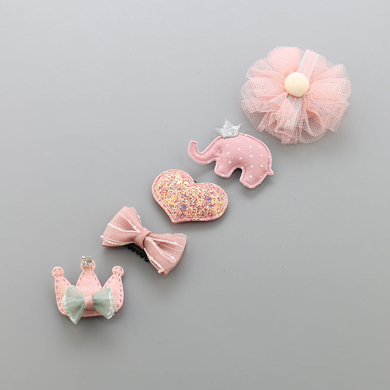 Girls' Fashion Simple Hair Clip Does Not Hurt