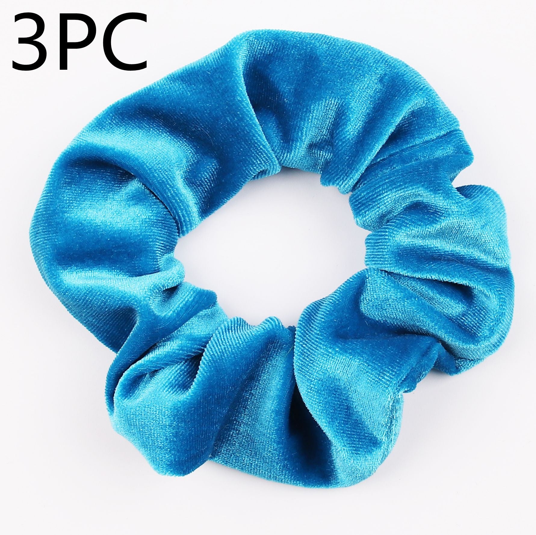Fashion New Velvet Tencel Pocket wallet Hair Scrunchies Retro Zipper Large Intestine Elastic Hair Band