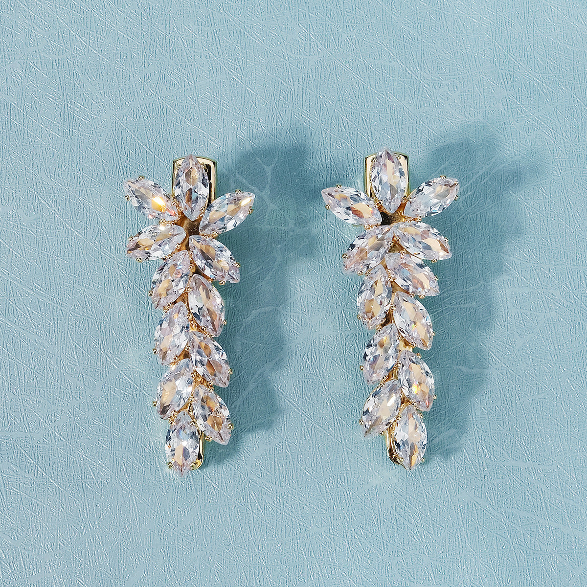 Nice Korean Version All-match Crystal Wheat Barrettes