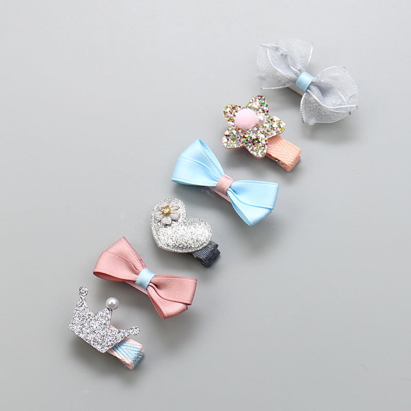 Girls' Fashion Simple Hair Clip Does Not Hurt