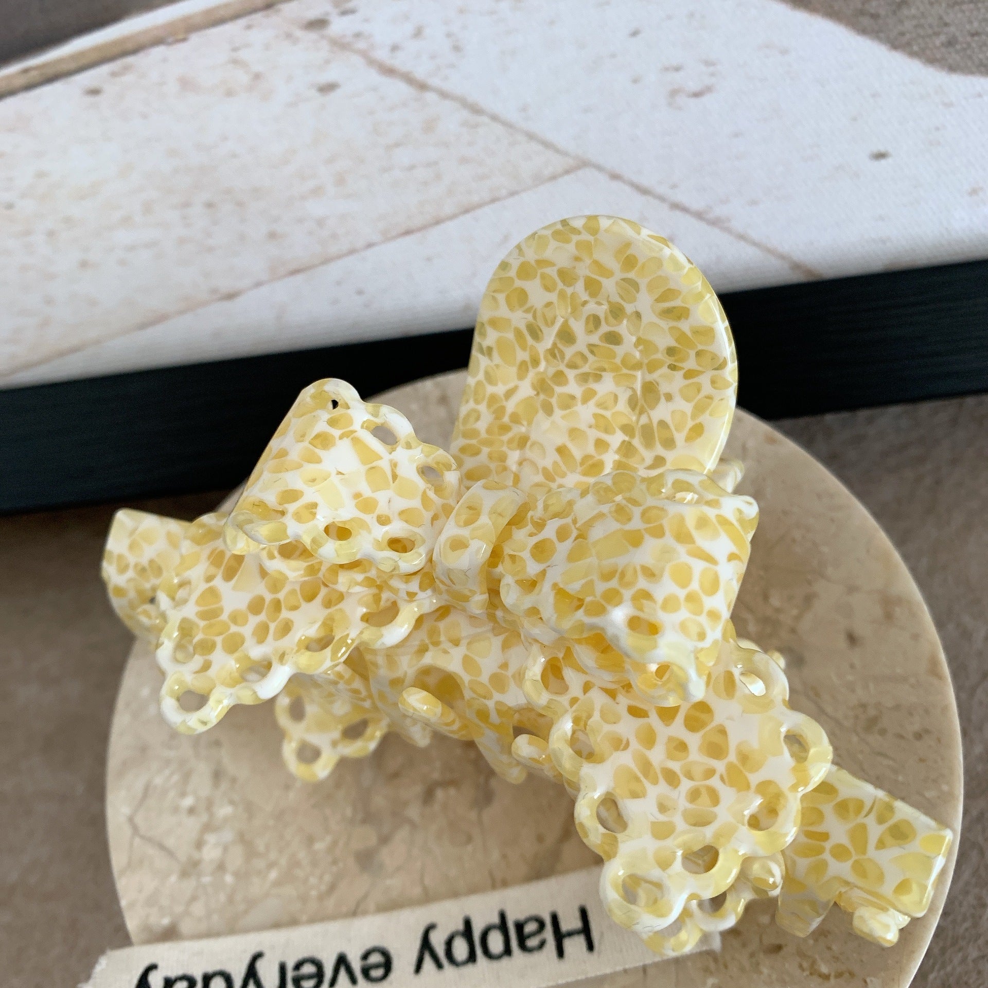 Acetic Acid Lace Bow Barrettes Sweet Temperament Girl