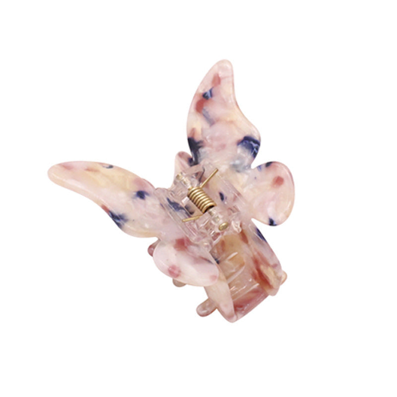 Best Hair Clip Female Korean Ins Back Head Color Butterfly Catch Clip
