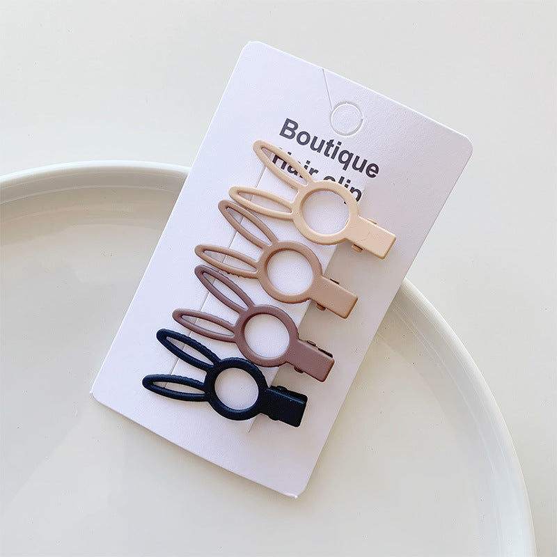 Milk Tea Hair Clip Coffee Color Bb