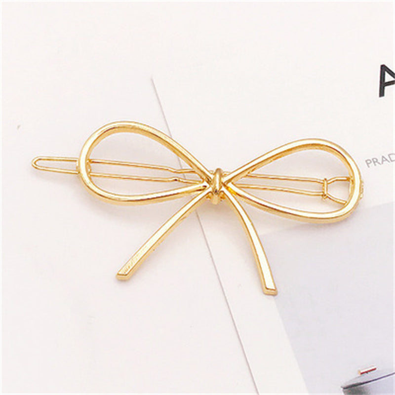 Best Women's Temperament Fashion Geometric Alloy Hair Clip