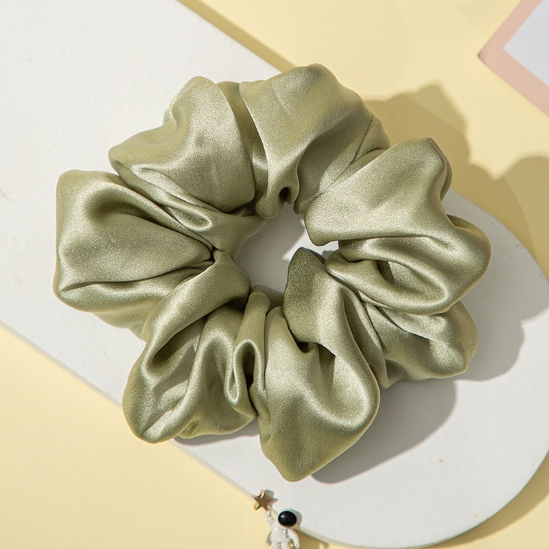 19 M Silk Large Intestine Hair Ring High-grade Headdress Flower 5cm