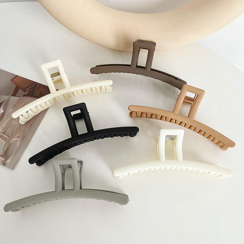 Fashion Simple Large Matte Hair Clip