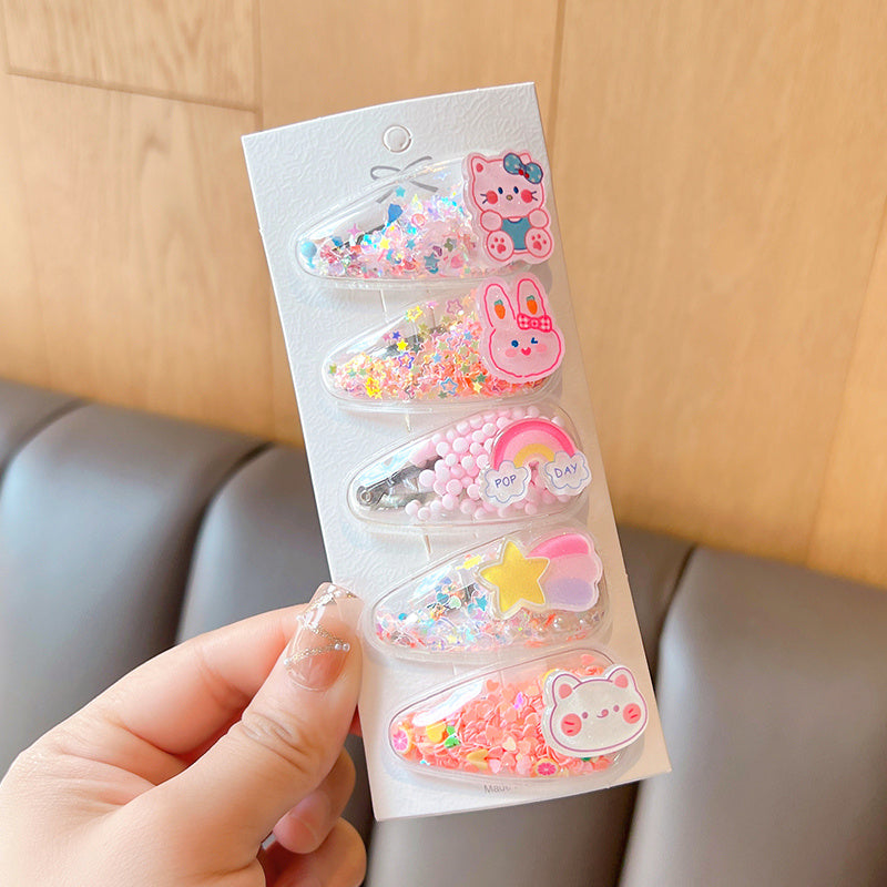 Girls Fashion Simple Love Hair Clip