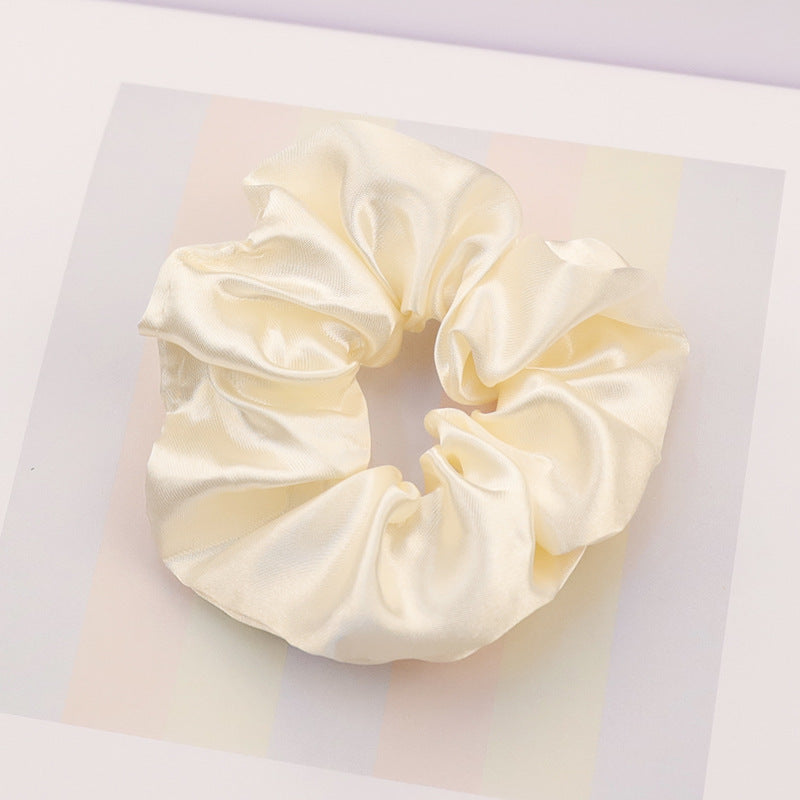 Fabric Hair Ring Hair Rope Satin Cloth Ring Rubber Band Head Rope Pig Intestine Hair Ring