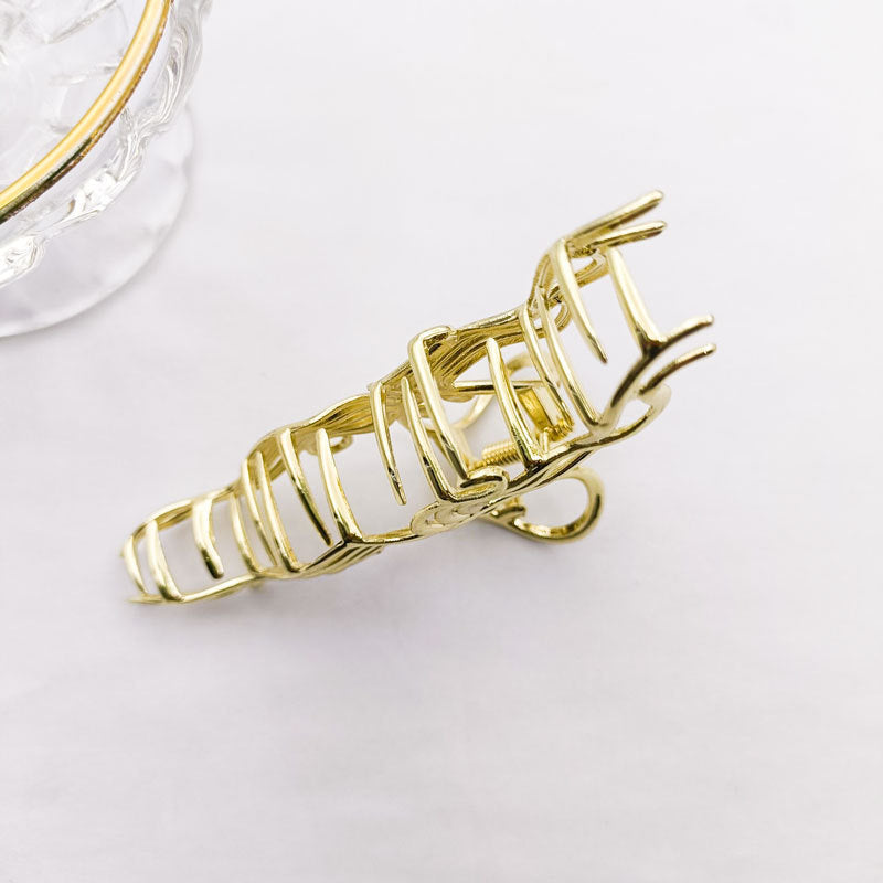 Octopus Big Hair Grab French Retro Back Head Shark Clip Side Clip Grip Female