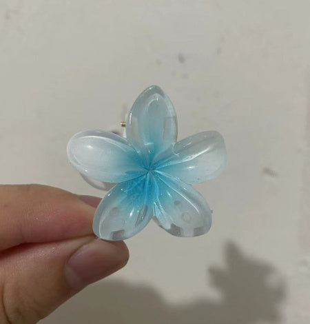 Sweet Girl Plumeria Rubra Barrettes