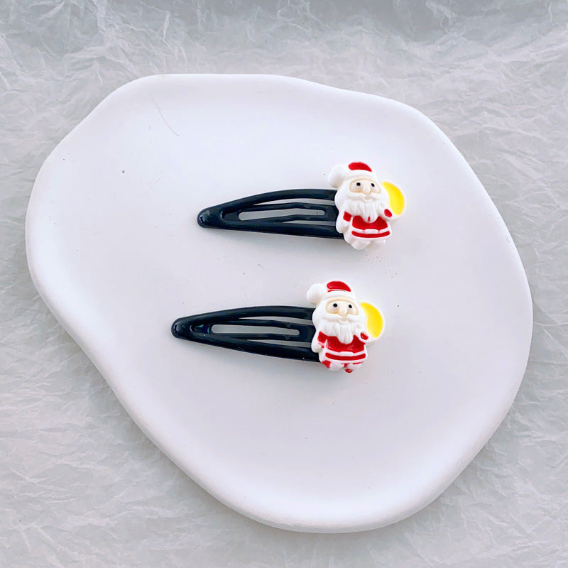 Children's Fashion Simple Christmas Hair Clip