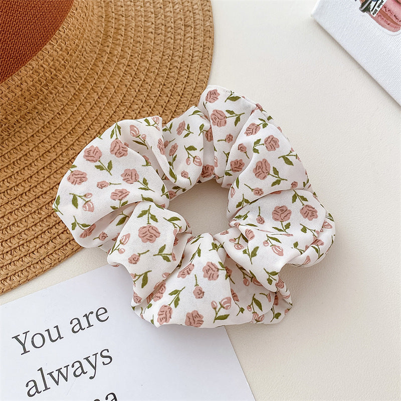 Ponytail High Elastic Large Intestine Hair Ring