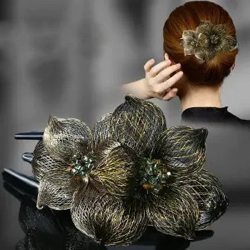 Best Women's Fashionable Simple Faux Copper Wire Hair Clip