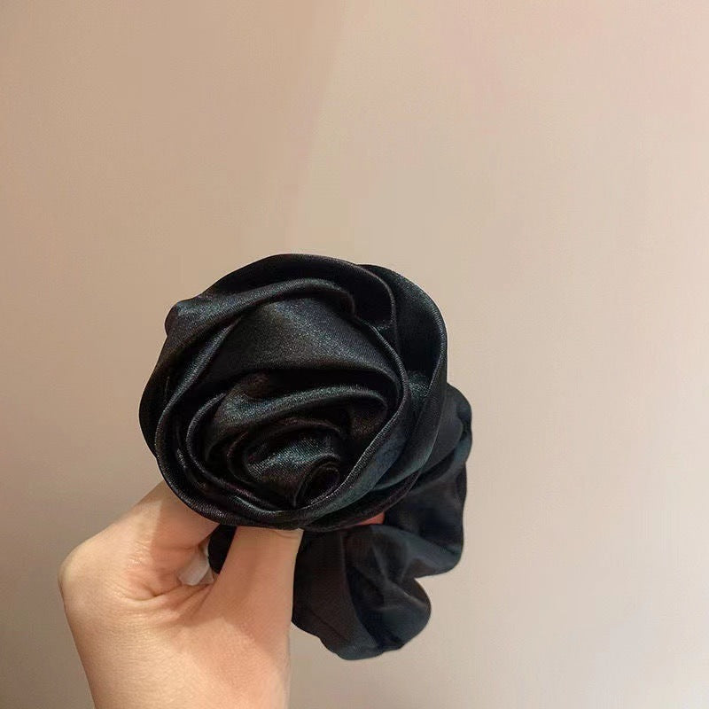Best Bun Ponytail Advanced Sense Flower Hair Rope Rubber Band Headdress