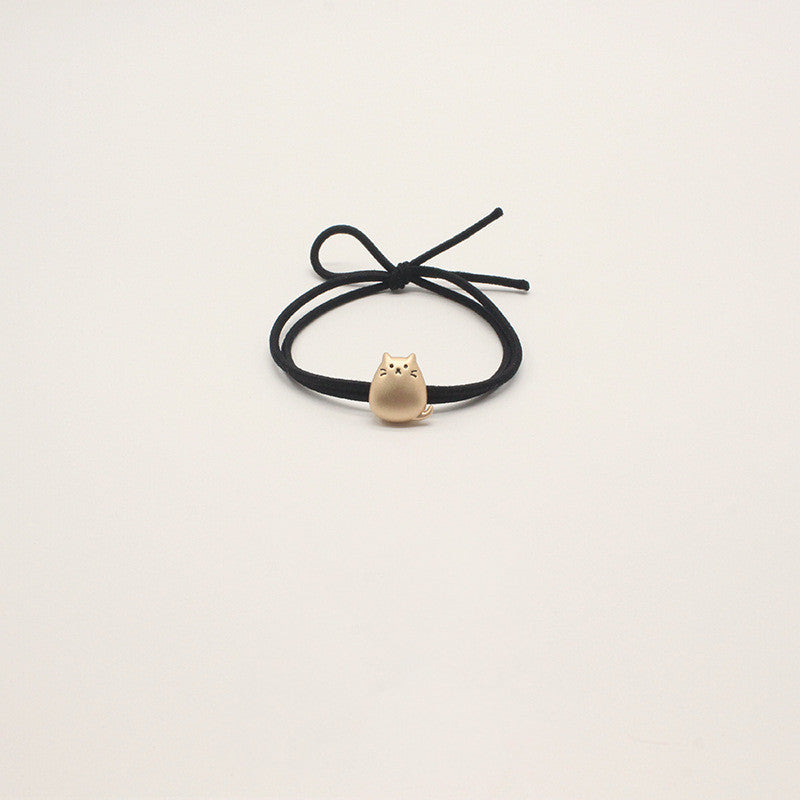 Women's Fashion Simple Cat-shaped Hair Ring