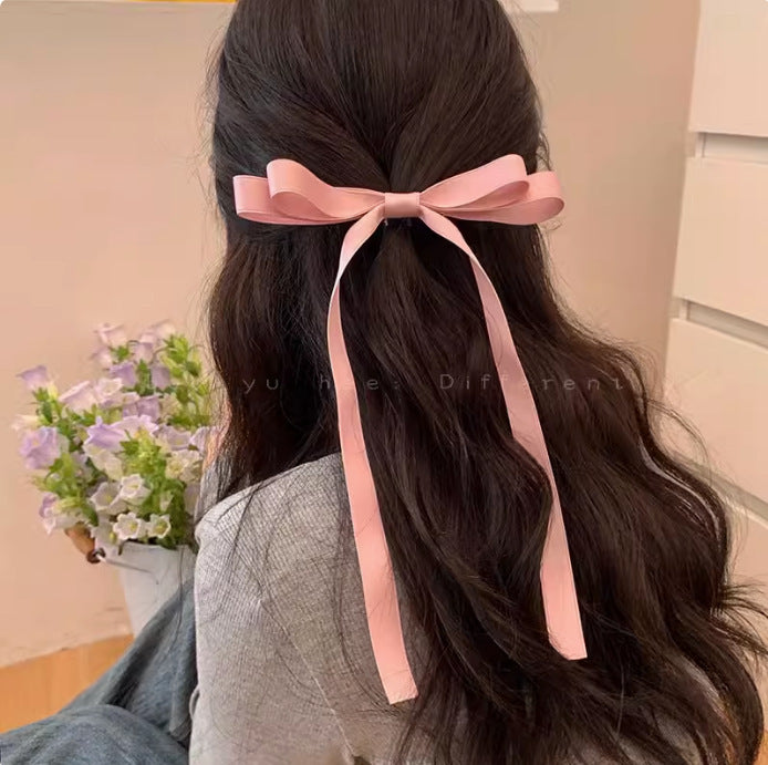 Ribbon Bow Ribbon Hair Clip